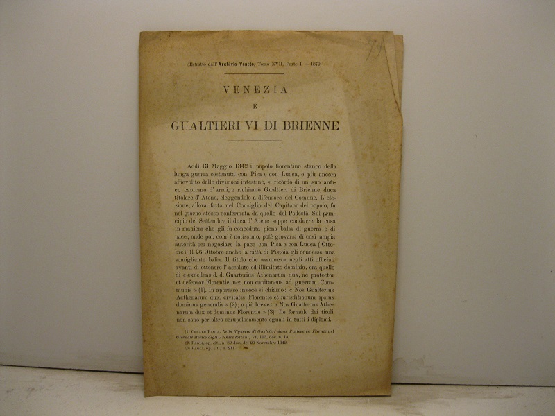 Venezia di Gualtieri VI di Brienne